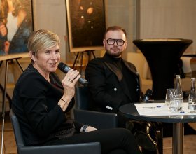 Kateřina Neumannová, česká olympionička a Jan Smigmátor, český swingový zpěvák (109)